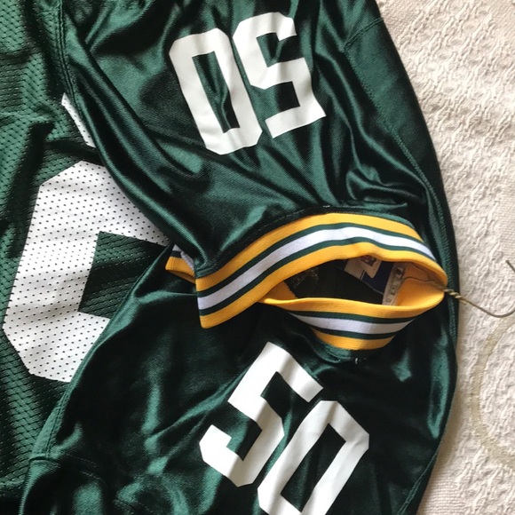 NFL Greenbay Jersey 50- Hawk - Picture 5 of 6